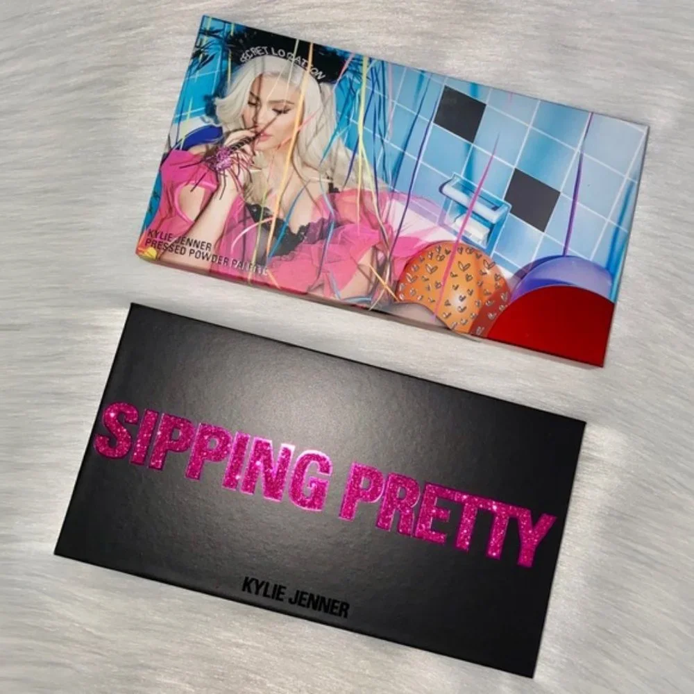 Kylie Cosmetics Sipping Pretty Eyeshadow Palette 21st Birthday Limited Edition